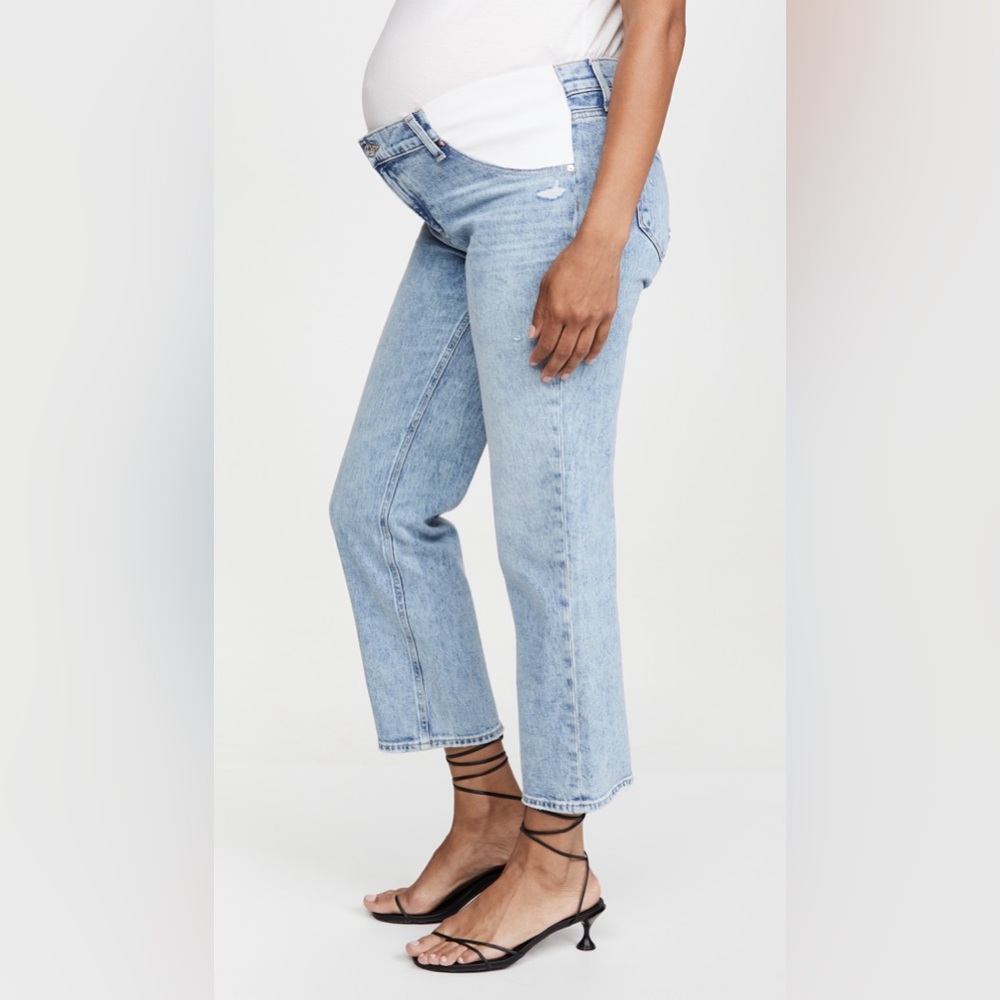 Paige Noella Straight Maternity jeans size 24